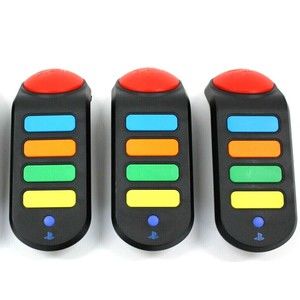 Sony PlayStation Buzz it Wireless Controller PS3 - Lot of 3 - Tested & Working!